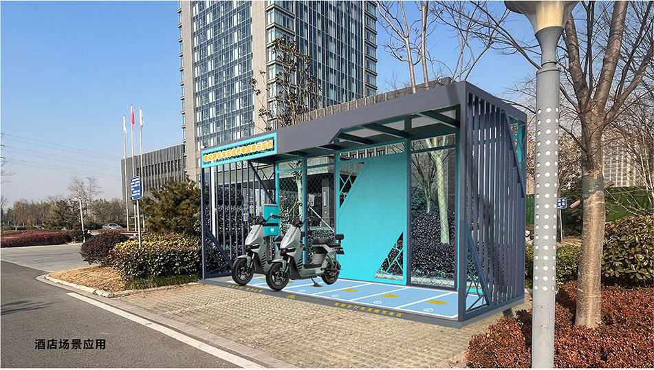 电动车无线充电桩，两轮车无线充电，一拖六充电桩